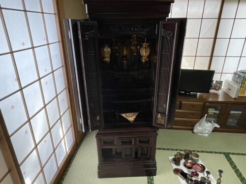 河内長野市にて仏壇の回収・処分を行いました。