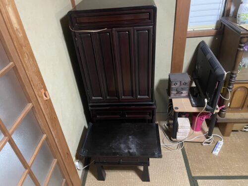 高石市にて仏壇の回収・処分を行いました。