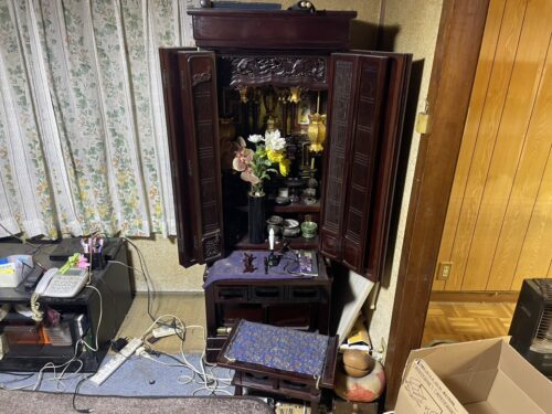 堺市北区にて仏壇の回収・処分を行いました。