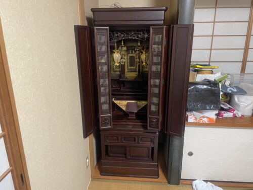 泉佐野市にて仏壇の回収・処分を行いました。
